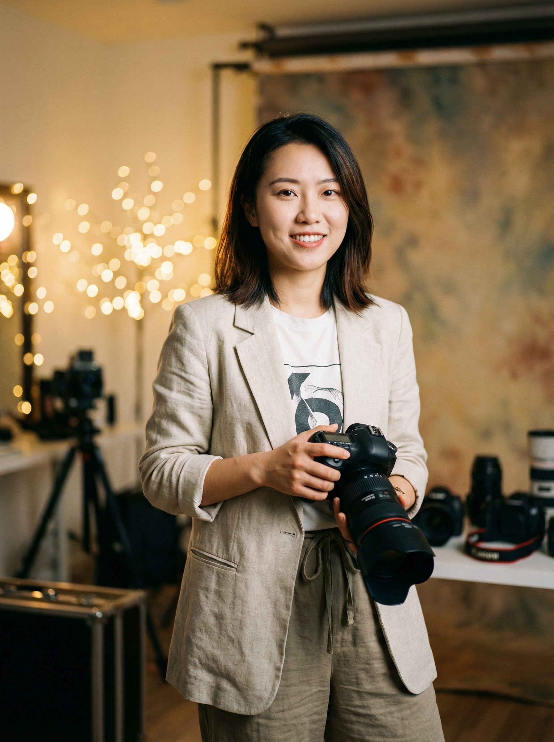 抖音揭秘摄影师林晓雨