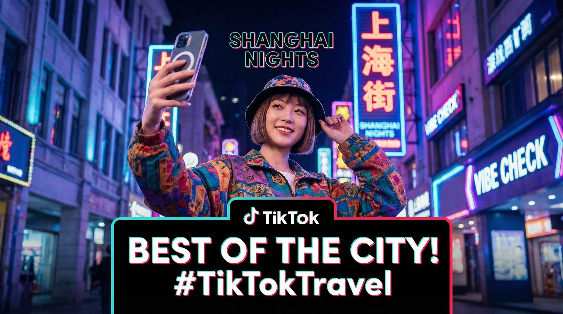 抖音揭秘短视频-城市夜景达人